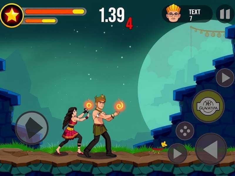 Haryanvi Coop Gladiator Star Gameplay Screenshot